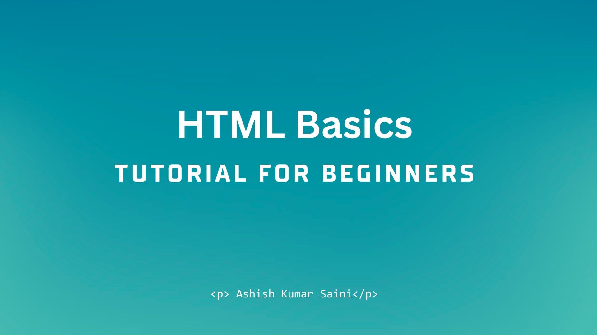 HTML Basics – Understanding the Structure of a Webpage