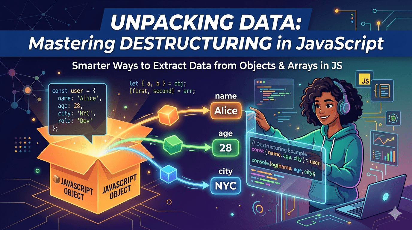 Destructuring in JavaScript